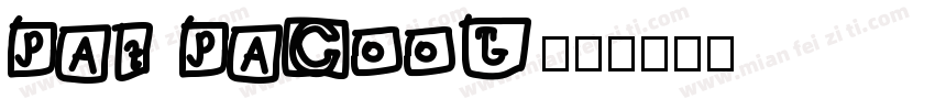 Pat PaCool字体转换